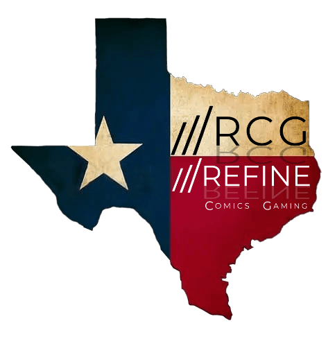 RCG Refine Comics Gaming logo